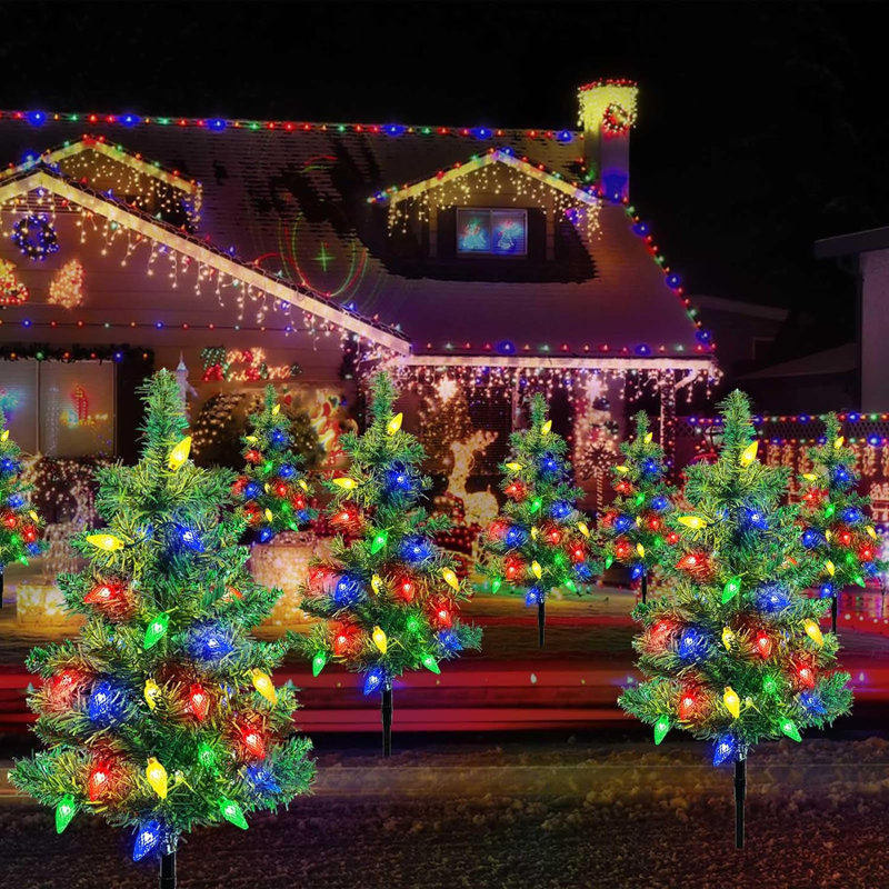 The Holiday Aisle® Solar Luminary & Pathway Lights & Reviews | Wayfair